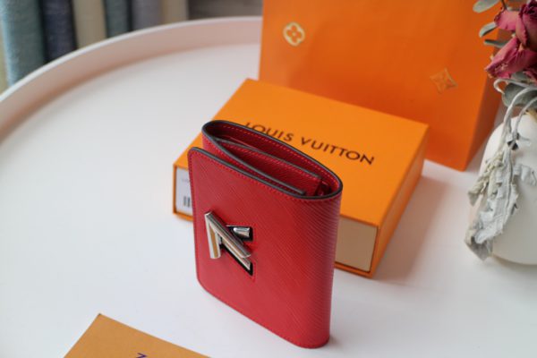 Louis Vuitton Twist Short Wallet - Red - Image 4