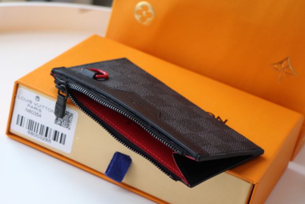 Louis Vuitton Utility Coin Bag - Black - Image 3