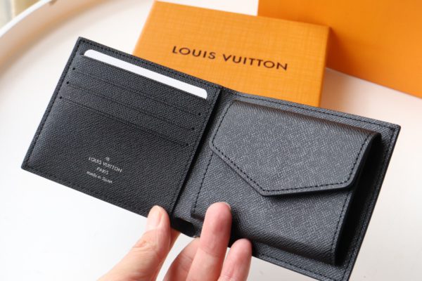Louis Vuitton Monogram Marco Wallet - Gray - Image 4