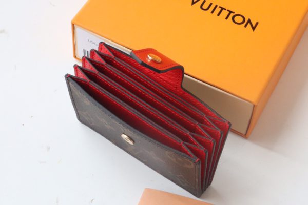 Louis Vuitton New Card Holder - Red - Image 3