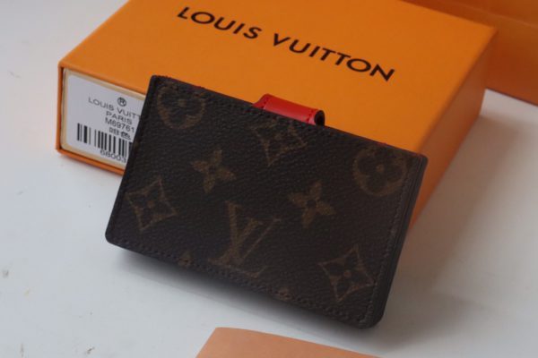 Louis Vuitton New Card Holder - Red - Image 5