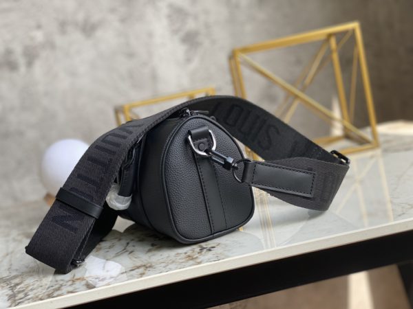 Louis Vuitton Virgil Abloh Speedy Pillow Bag - Black - Image 5