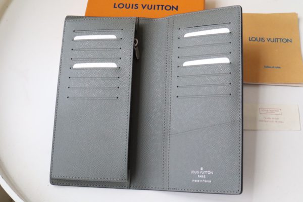 Louis Vuitton Brazza Wallet - Blue - Image 2