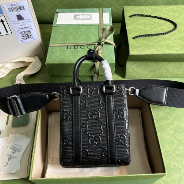 Gucci GG Black Pattern Bag