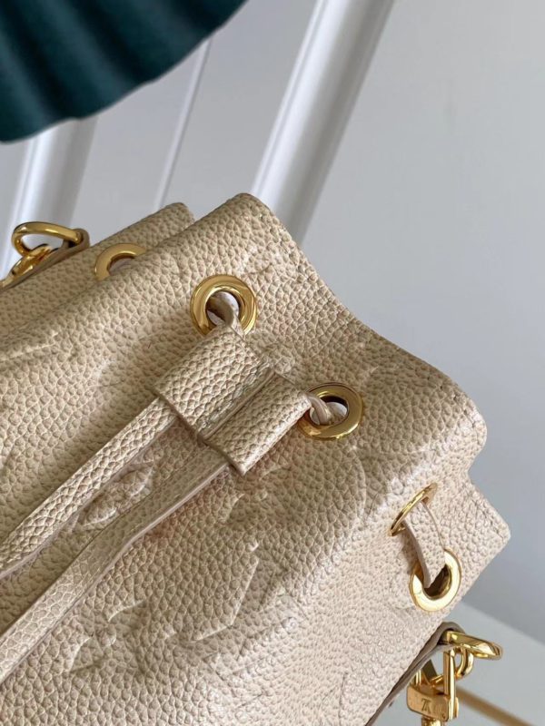 Louis Vuitton Apricot Nano Noé Handbag - Skin - Image 3