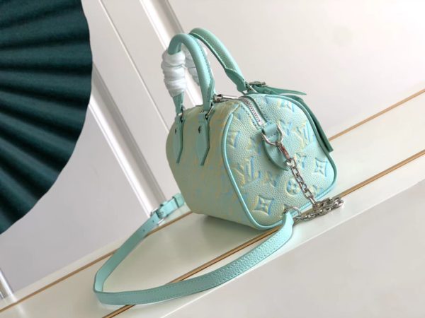 Louis Vuitton Speedy Bandoulière 20 Handbag - Blue - Image 4