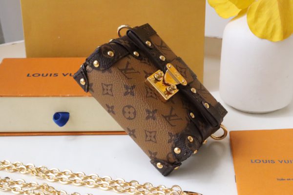 Louis Vuitton Trunk Chain Bag - Brown - Image 4