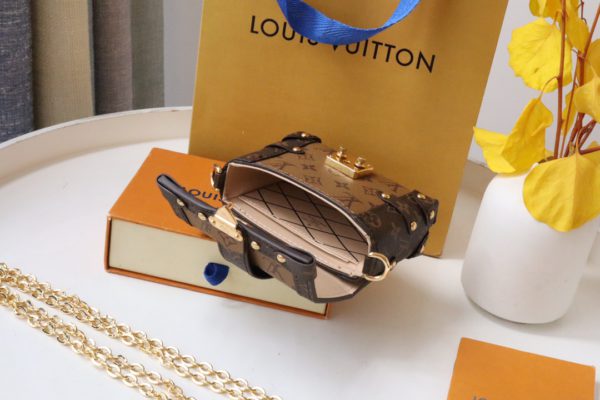 Louis Vuitton Trunk Chain Bag - Brown - Image 3