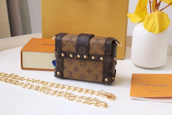 Louis Vuitton Trunk Chain Bag - Brown - Image 5