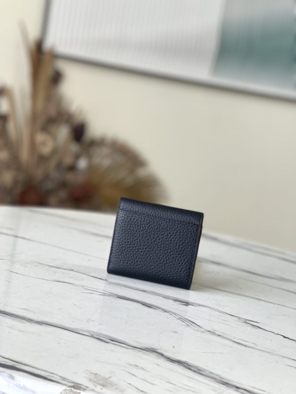Louis Vuitton Capucines Mini Wallet - Black - Image 4