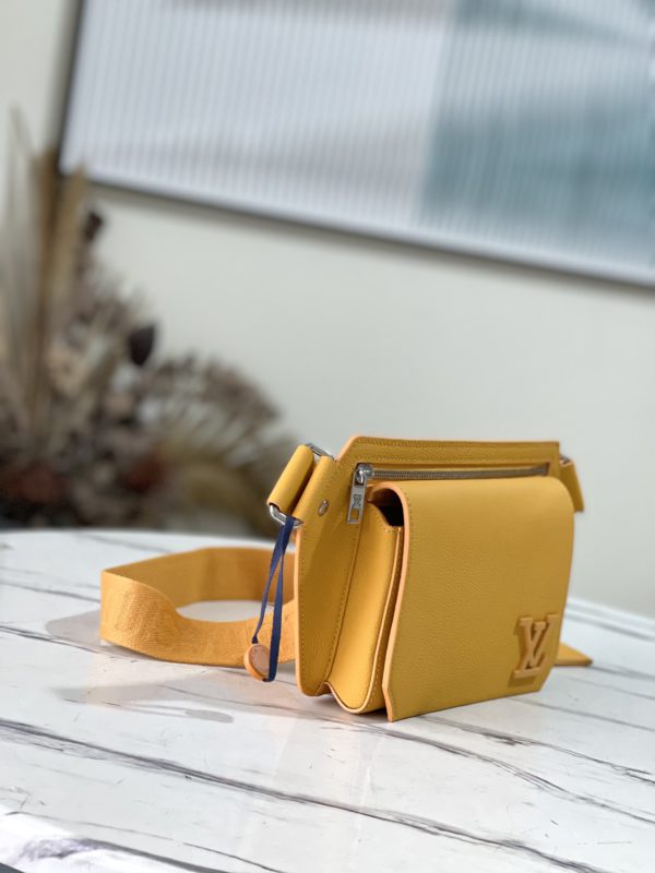 Louis Vuitton Takeoff Sling Aerogram Shoulder Bag - Yellow - Image 5
