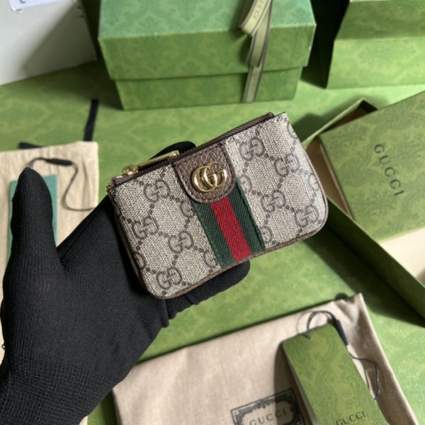 Gucci Beige/Brown GG pattern Wallet