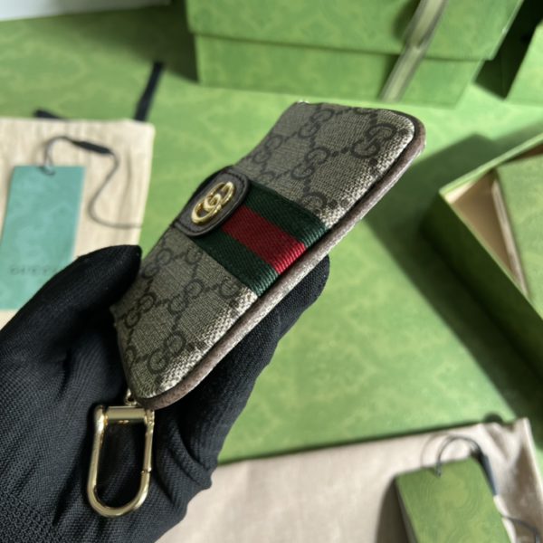 Gucci Beige/Brown GG pattern Wallet - Image 4