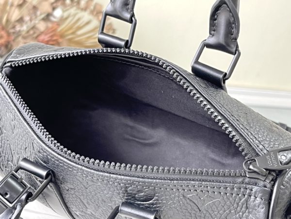 Louis Vuitton Taurillon Monogram Calf Keepall 25 Mini Bag - Image 2
