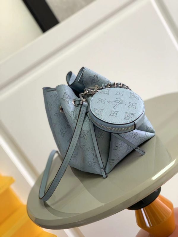Louis Vuitton Bella Bucket Bag - Light Blue - Image 4