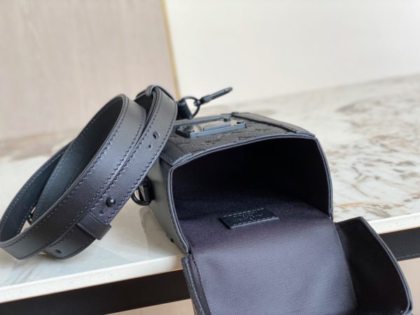 Louis Vuitton VERTICAL TRUNK Men's Mini Handbag - Black - Image 2