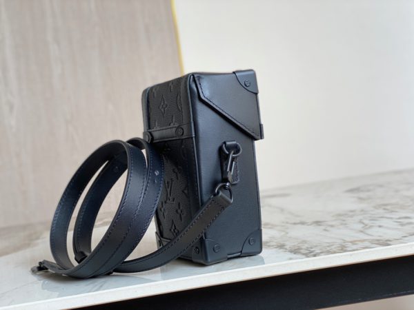 Louis Vuitton VERTICAL TRUNK Men's Mini Handbag - Black - Image 5