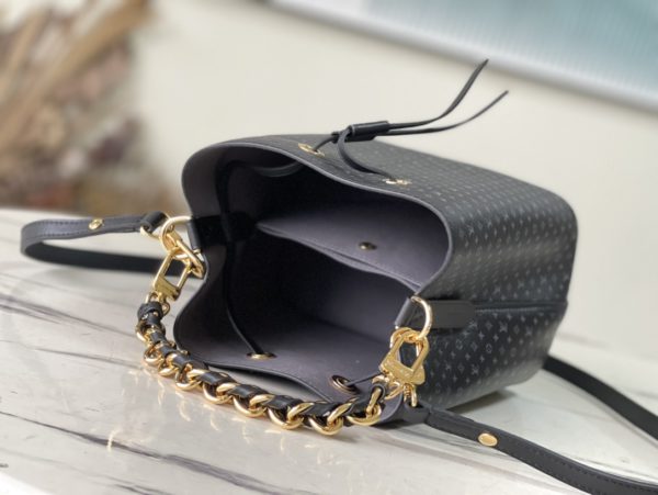 Louis Vuitton NeoNoé BB Bucket Bag - Black - Image 8
