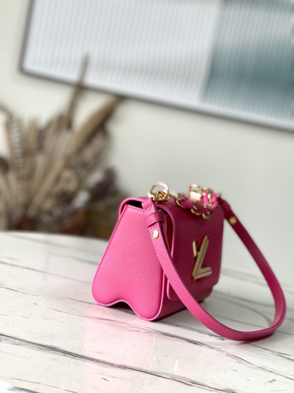 Louis Vuitton Twist Small Handbag - Pink - Image 5