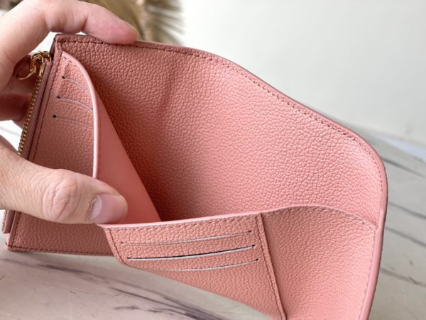 Louis Vuitton Victorine Tri-Fold Wallet - Pink - Image 9