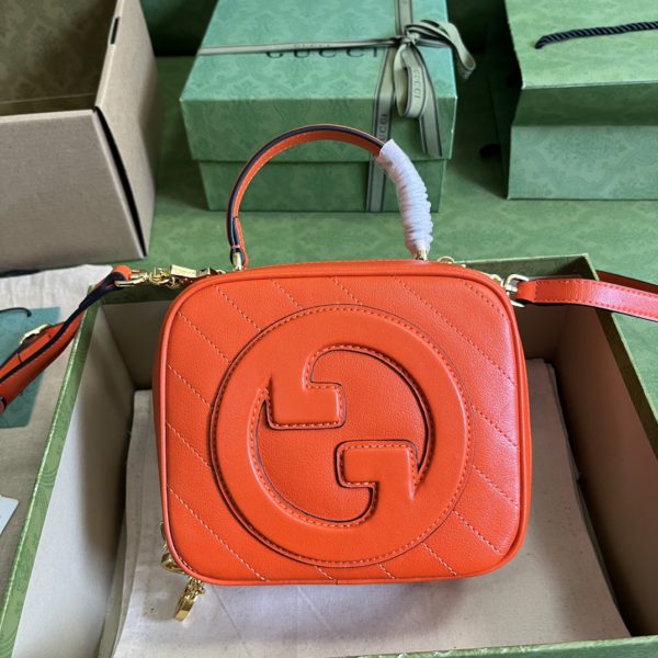 Gucci Blondie Series Orange Handbag