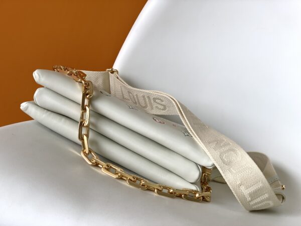 Louis Vuitton Coussin Small Handbag - White - Image 3