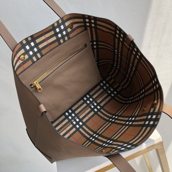 Burberry Tote Shopping Bag - Brown - Image 2