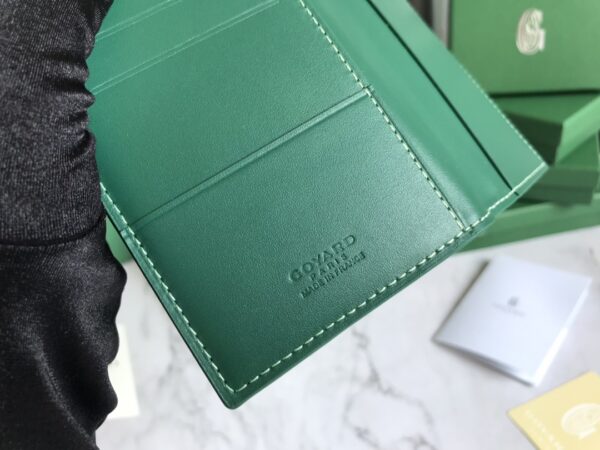 Goyard Passport Holder Wallet - Green - Image 2
