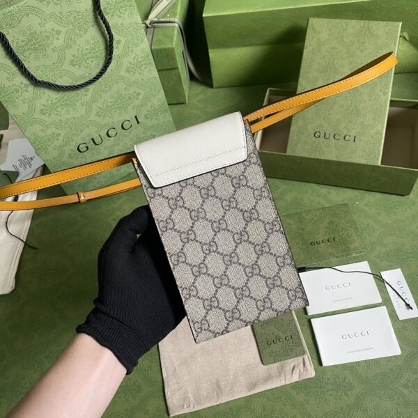 Gucci Padlock Lock Chain Bag - White - Image 2