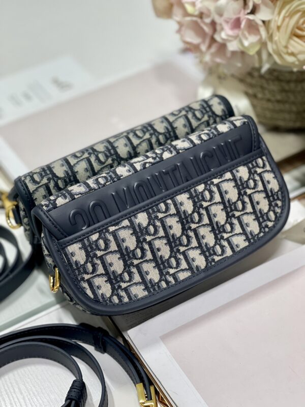 Dior Bobby East-West Handbag - Black/White - Image 5