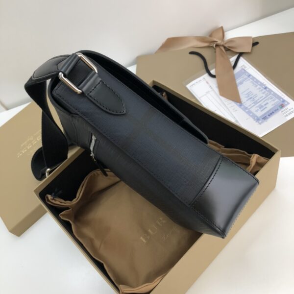 Burberry Smoked Plaid Cross-Body Bag – Blue - Image 3