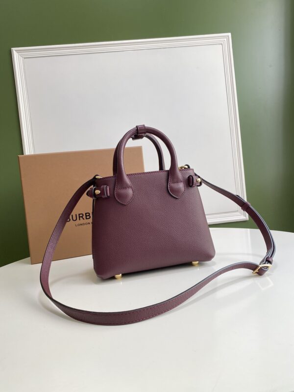 Burberry Banner Small Handbag - Purple - Image 5