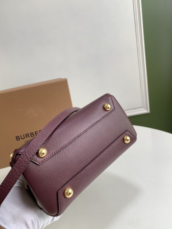 Burberry Banner Small Handbag - Purple - Image 3