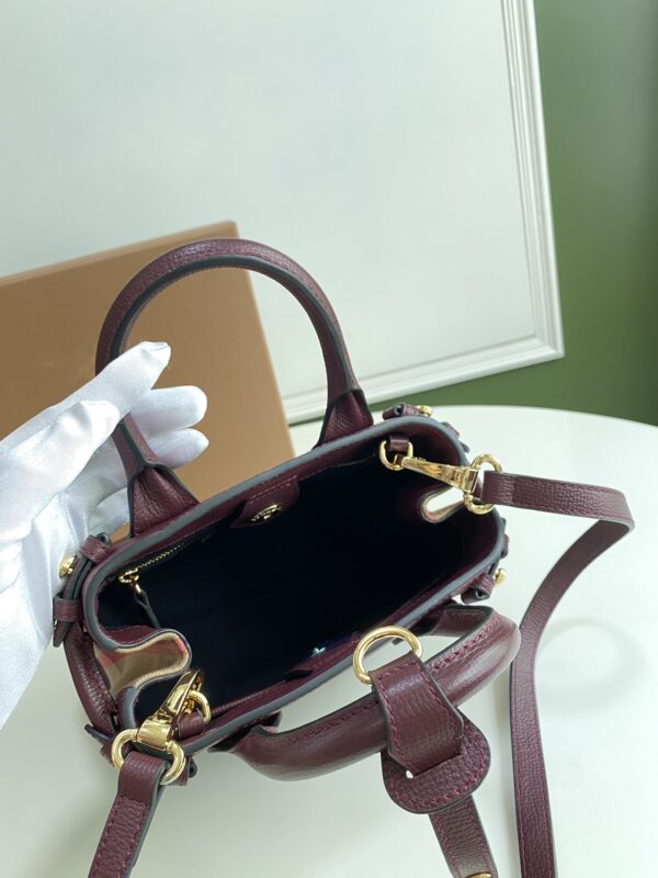 Burberry Banner Small Handbag - Purple - Image 2