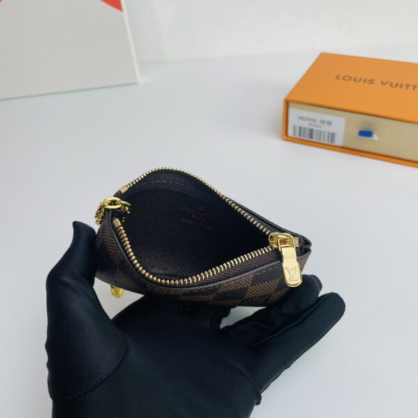 Louis Vuitton Damier Canvas Pouch - Black/Brown - Image 2