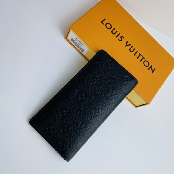 Louis Vuitton Monogram Brazza Wallet - Black - Image 5