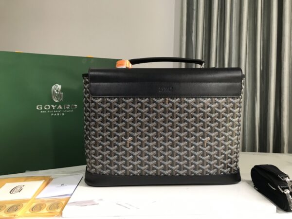 Goyard New Citadin Messenger Bag - Black - Image 4