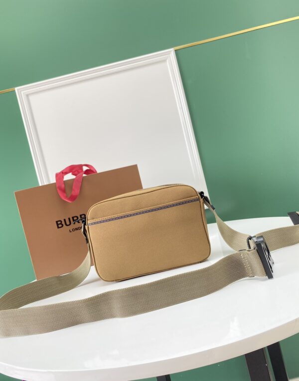 Burberry Bjiachunyuan's Linen Waterproof Camera Bag - Brown - Image 5