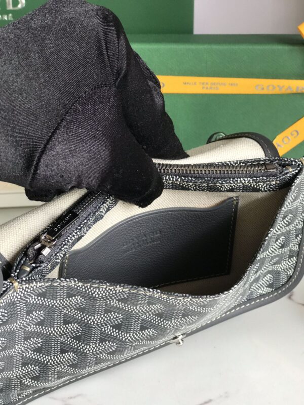 Goyard Plumet Three-Layer Bag - Gray - Image 3