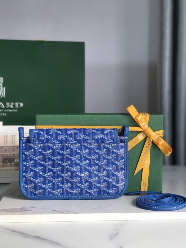 Goyard Plumet Three-Layer Bag - Electric Blue - Image 5