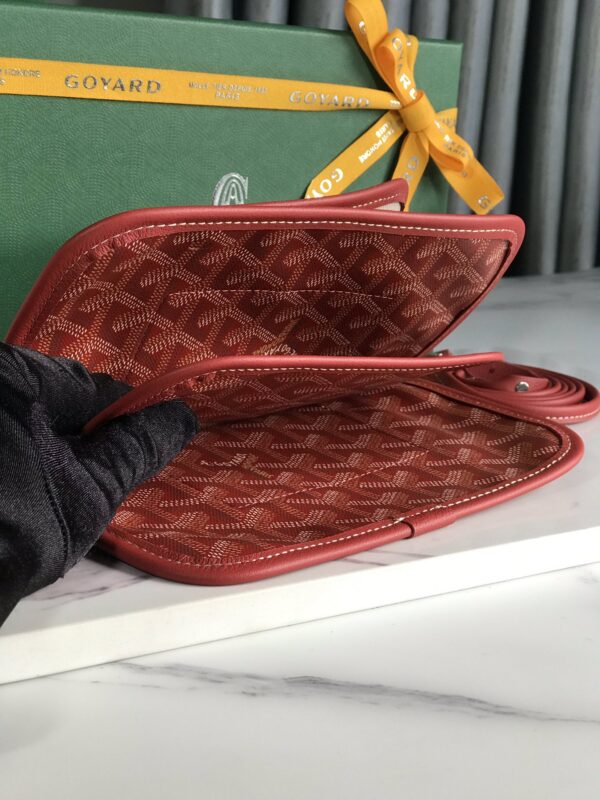 Goyard Plumet Three-Layer Bag - Red - Image 3
