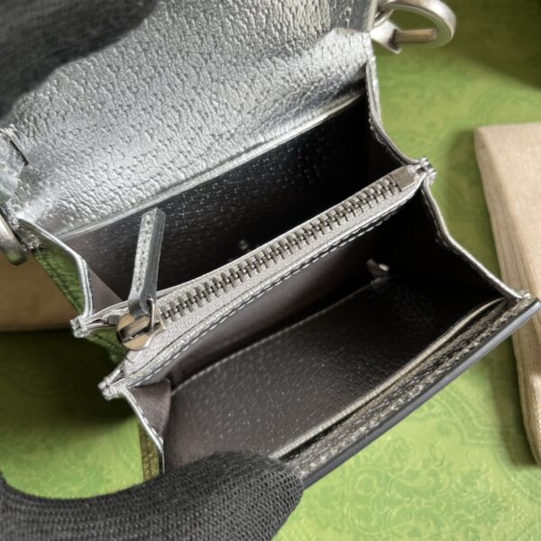 Gucci Dionysus Series Super Mini Handbag - Silver - Image 4