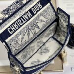 Dior Christian Paris Messenger Bag - Octagonal Star Blue - Image 3