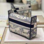 Dior Christian Paris Messenger Bag - Octagonal Star Blue - Image 5