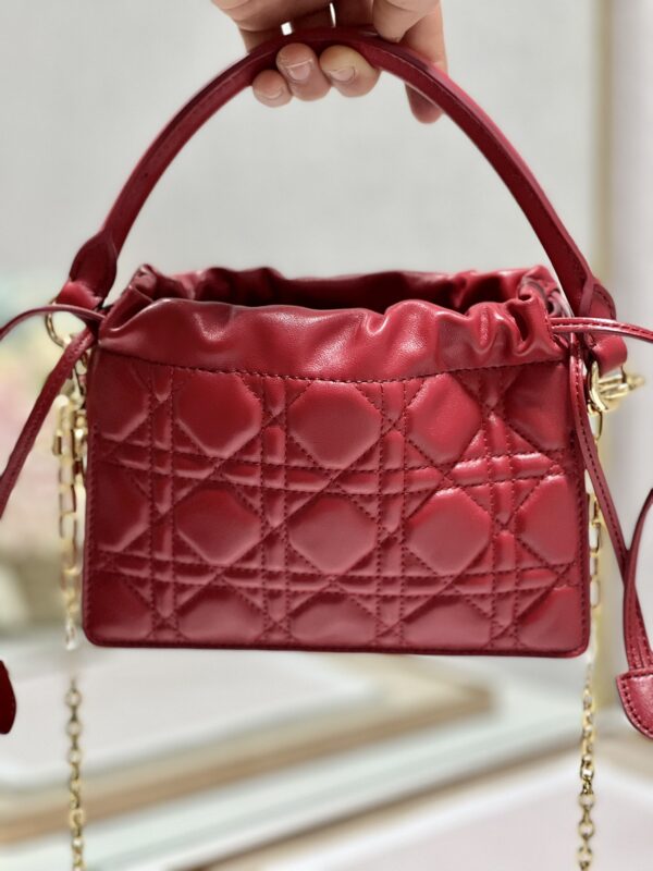 DIOR Lady Mini Bag - Red - Image 2