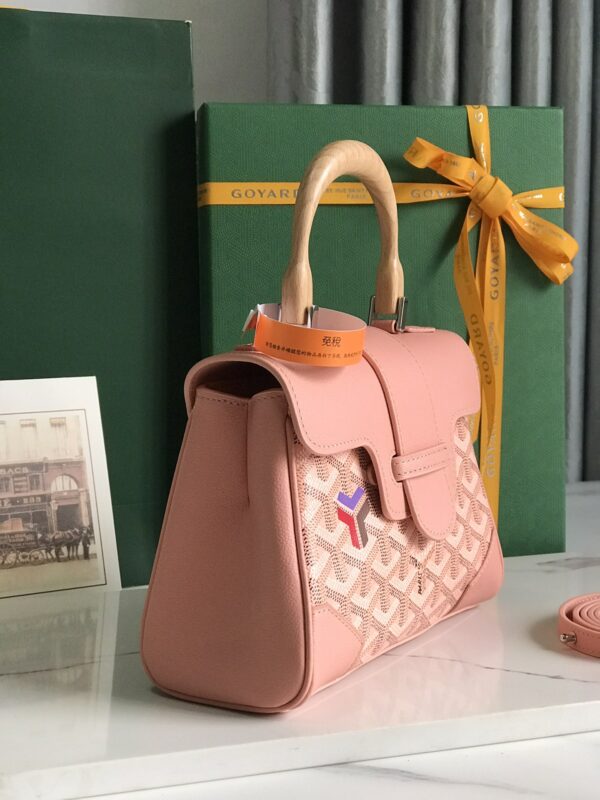 Goyard Saïgon Mini Handbag - Pink - Image 4