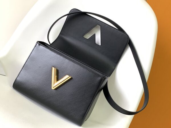 Louis Vuitton Twist Medium Handbag – Black - Image 3