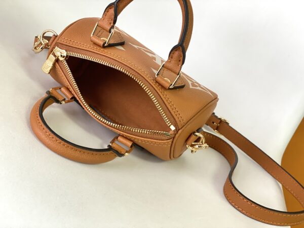 Louis Vuitton Nano Speedy Handbag - Brown - Image 2