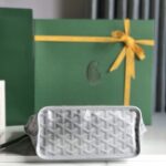 Goyard Anjou Mini Tote Handbag - Gray - Image 5