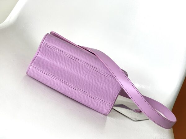 Louis Vuitton Twist Medium Handbag – Purple - Image 3